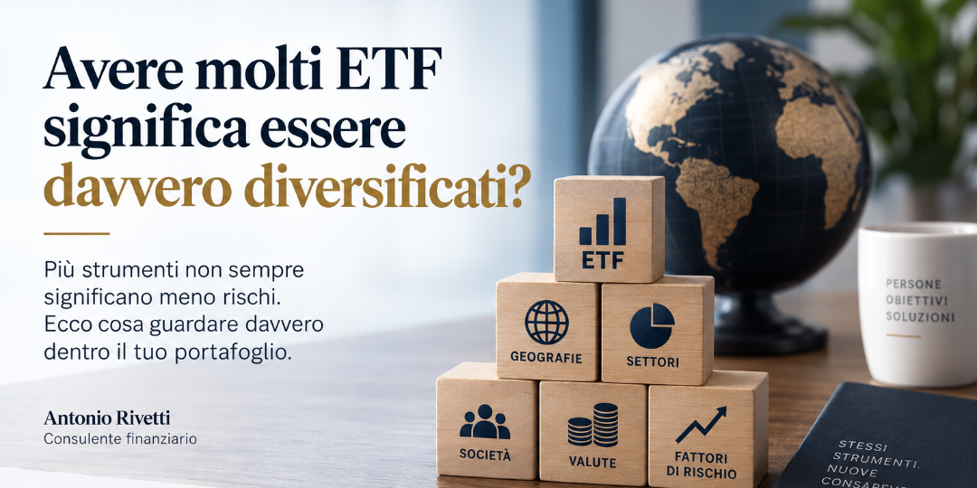 Rappresentazione visiva dell'articolo: Avere molti ETF significa essere davvero diversificati?