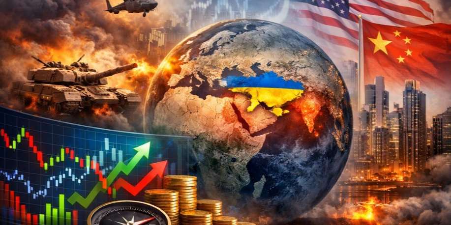 Rappresentazione visiva dell'articolo: Caos Strategico: Come il Nuovo Disordine Globale Sta Ridisegnando Portafogli, Energie e Geopolitica